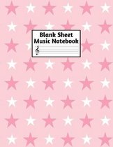 Blank Sheet Music Notebook