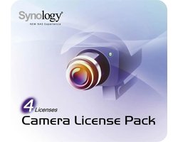 Synology Camera License Pack 4x Hard disk external