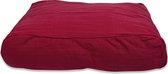 Lex & Max Professional - Losse hoes voor hondenkussen - Ligzak - Bordeaux - 120x80x21cm