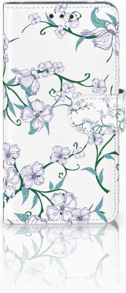 Boekhoesje voor Nokia 2 Uniek Hoesje Blossom White