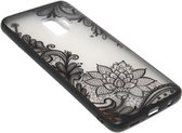 Mandala bloemen hoesje Geschikt voor Samsung Galaxy S9 Plus