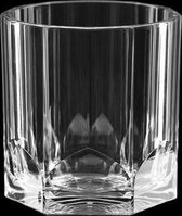 Beker - Kunststof whiskeyglas - Drinkbeker - Whiskey - Transparant - 38cl - 6 stuks