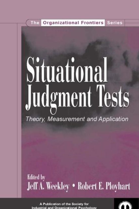 Situational Judgment Tests - cover