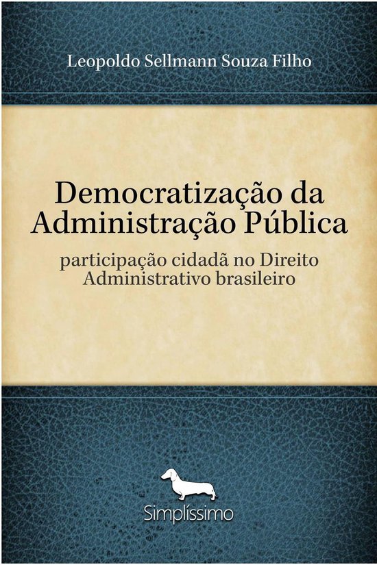 Democratização da Administração Pública - cover