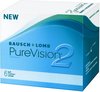 +4,50 PureVision 2 HD - 6 pack - Maandlenzen - Contactlenzen