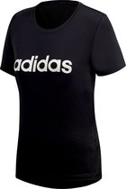 adidas Sportshirt - Maat XL  - Vrouwen - zwart/wit