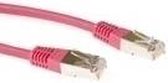 ACT Patchcord SSTP Category 6 PIMF, Red 30.00M netwerkkabel 30 m Rood