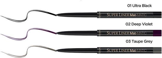 L'Oréal Super Liner Mat-Matic Eyeliner - Deep Violet | bol.com