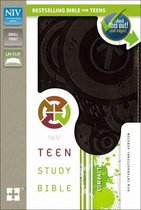 NIV, Teen Study Bible, Compact, Leathersoft, Brown, Printed Page Edges