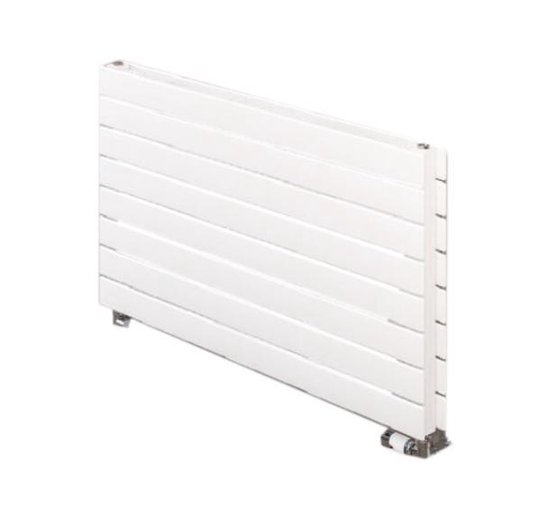 Design radiator horizontaal staal glanzend wit 58,8x80cm 1670 watt -  Eastbrook... | bol.com
