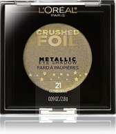 L'Oréal Paris Crushed Foil Oogschaduw  - 21 Gilded Gold - Limited Edition