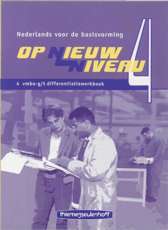 Op Nieuw Niveau 4 Vmbo-g/t Differentiatiewerkboek - cover