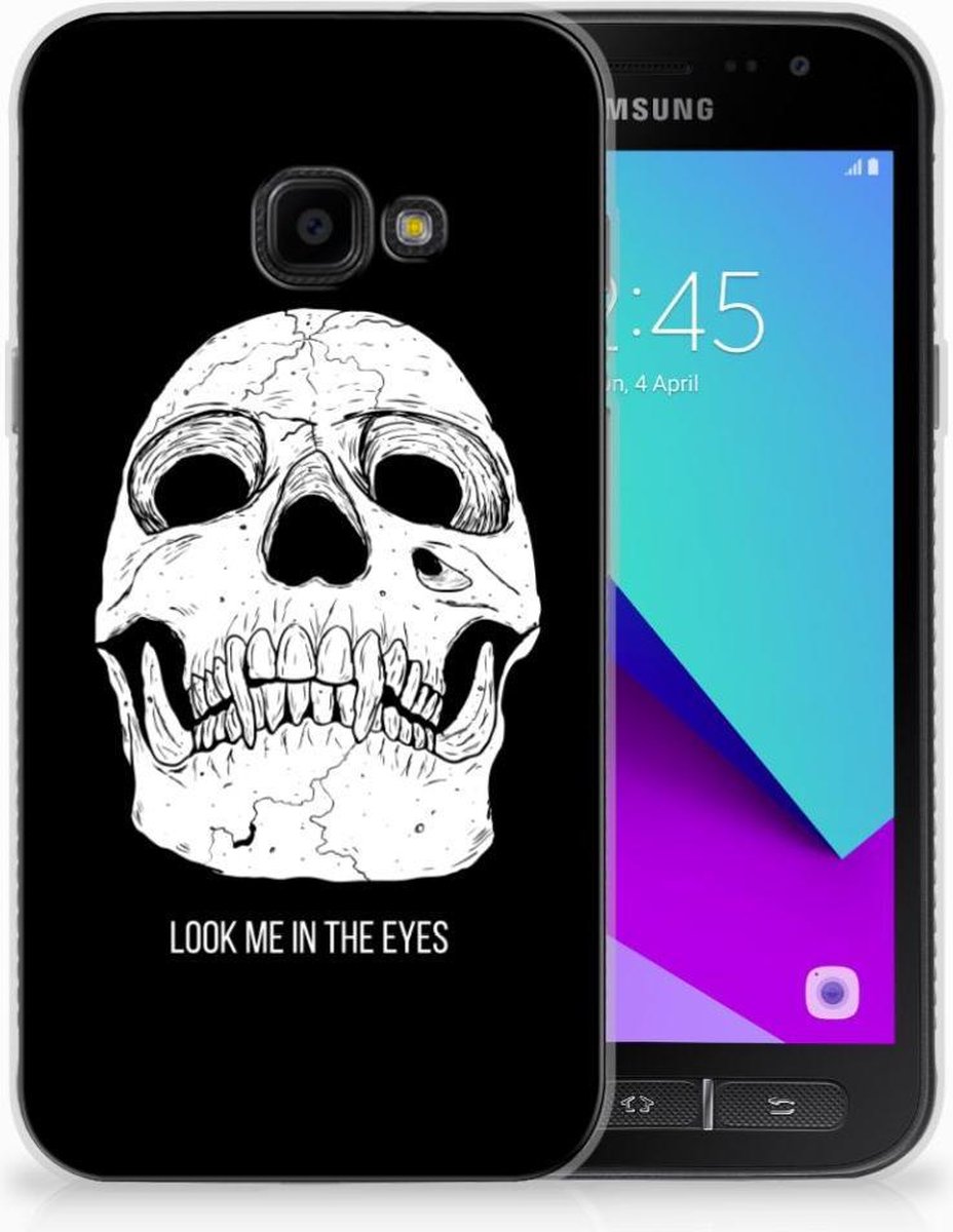 Silicone Back Case Samsung Galaxy Xcover 4 | Xcover 4s Skull Eyes