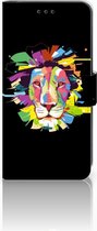 Xiaomi Mi A2 Lite Book Case Hoesje Lion Color