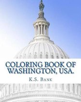 Coloring Book of Washington, USA.