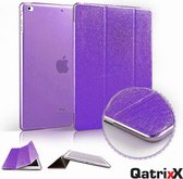Luxe Smart Case Cover met Achterkant Back Cover Purple  Paars voor Apple iPad Air 2