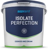 Body & Fit Isolate Perfection - Whey Proteïn / Eiwitshake / Eiwitpoeder - Cookies en Cream Sensation - 4000 Gram (142 Shakes) - 1 Pot