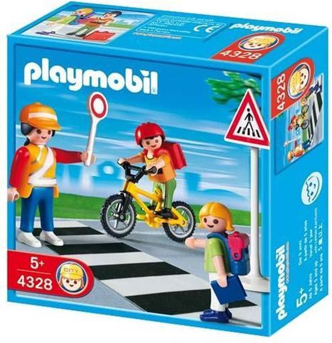 Playmobil Verkeersbegeleider met Kinderen - 4328 | bol.com