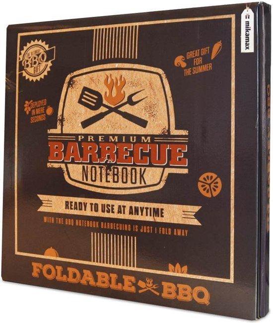 BBQ Notebook Houtskool Barbecue Zwart van BB — afbeelding 3