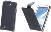 Bestcases Vintage Zwart Flipcase Samsung Galaxy Note 2 N7100