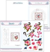 Nr. 20 With Ann & Sjaak Pattern Sheet 3D Card Embroidery 3D-Knipvel Ann`s Paper Art 10 stuks