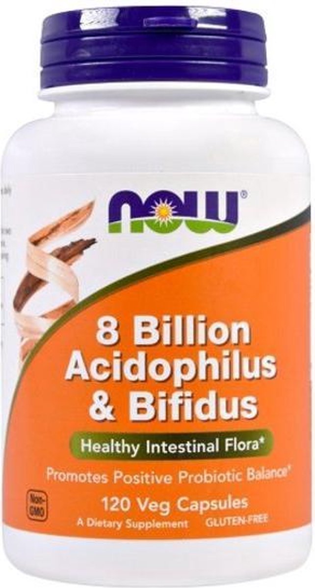 8 Billion Acidophilus and Bifidus 120vcaps