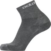 Odlo Socks Quarter Active 2 Pack Unisex Sportsokken - Grey Melange - Maat 36-38