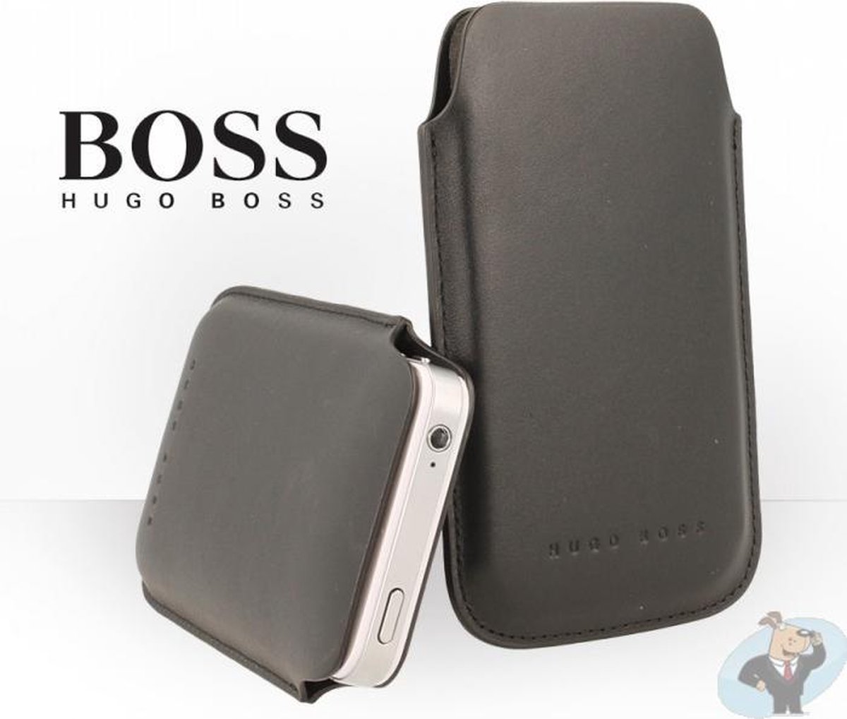 iPod Touch 4 Hugo Boss Hoesje – Zwart | bol