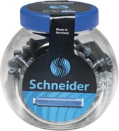 cartouches d'encre Schneider pot de 100 pièces boîte bleue de 6 pièces