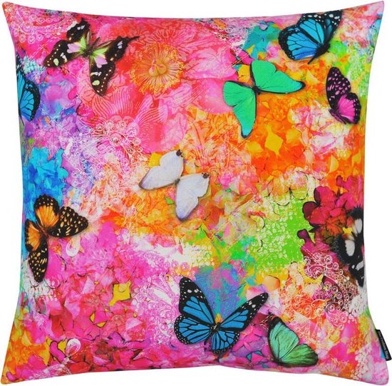 The Cushion Shop  Butterflies - Sierkussenhoes - 44x44 cm