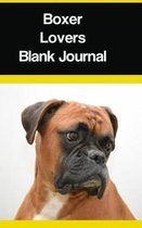 Boxer Lovers Blank Journal