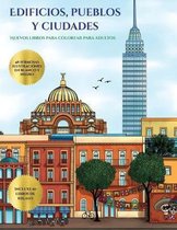 Nuevos libros para colorear para adultos (Edificios, pueblos y ciudades)