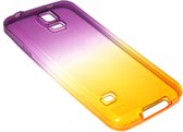 Siliconen hoesje paarsgeel Geschikt voor Samsung Galaxy S5 (Plus) / Neo