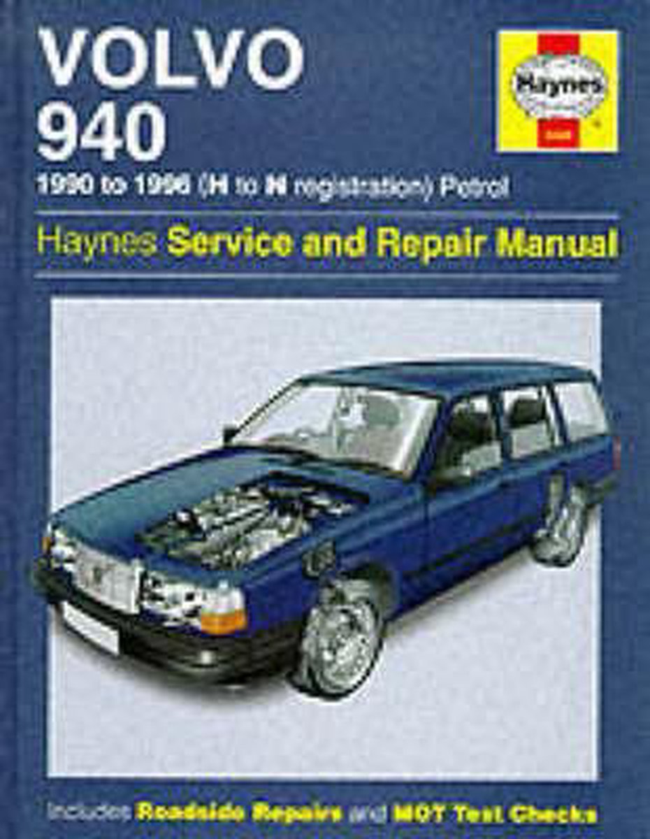Omslag van Volvo 940 Service and Repair Manual