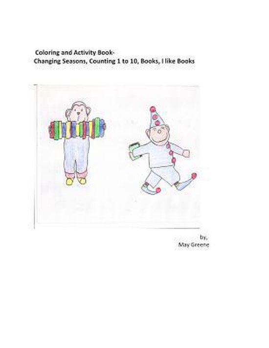 Coloring and Activity Book - cover