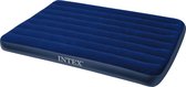 Intex Luchtbed Downy Full 2-persoons 191 X 137 X 22 Cm Blauw