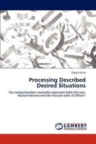 Processing Described Desired Situations