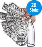 Secura Transparante Condooms - 20 stuks