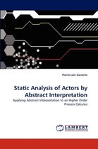 Static Analysis of Actors by Abstract Interpretation