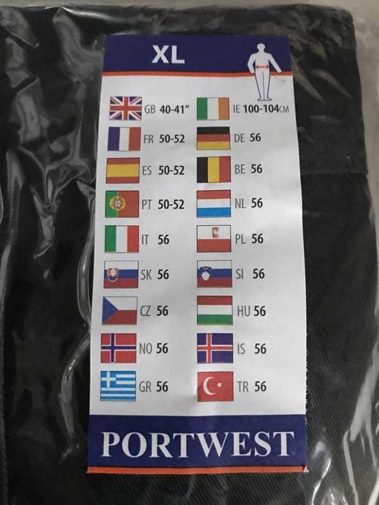 Amerikaanse overall Texo TX12 Zwart grijs maat XL bol