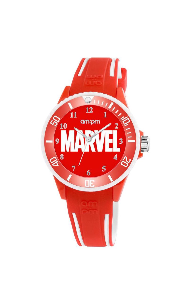AM:PM horloge rood MP187-U630  MARVEL