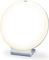 Beurer TL 50 Lichttherapielamp - Daglichtlamp - Rond doorsnede 24,6 cm - Compact en dun - LED - 10.000 Lux (op 15 cm) - 36 Watt - Incl. netadapter - Medisch gecertificeerd - 3 Jaar garantie