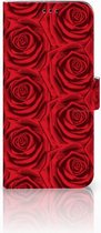 Geschikt voor Samsung Galaxy S9 Plus Bookcase Hoesje Red Roses