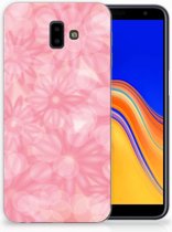 Geschikt voor Samsung Galaxy J6 Plus (2018) Uniek TPU Hoesje Spring Flowers