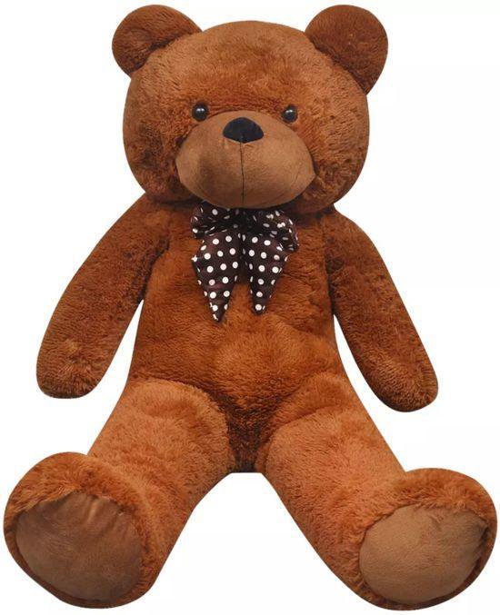 Melodieus te rechtvaardigen vasthouden Grote Knuffel Teddy beer Pluche 150cm - Teddy bear Speelgoed - Teddybeer  (INCL... | bol.com