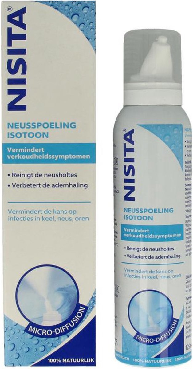 Goedkoopste Nisita Neusspoeling Isotoon 125ML