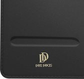 Coque Dux Ducis Skin Pro Series adaptée au Samsung Galaxy S24 | Book Case avec porte-cartes | Porte-monnaie | Standard | Noir
