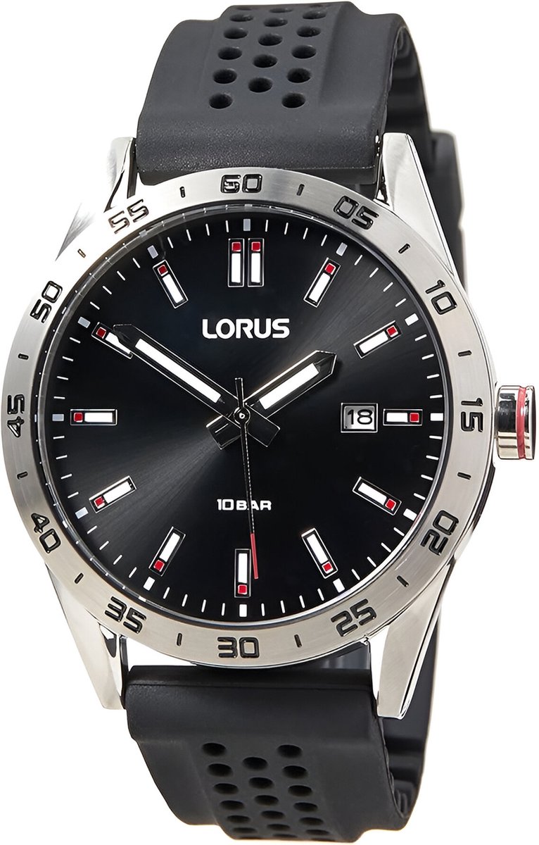 Lorus Siliconen Mannen Zwart