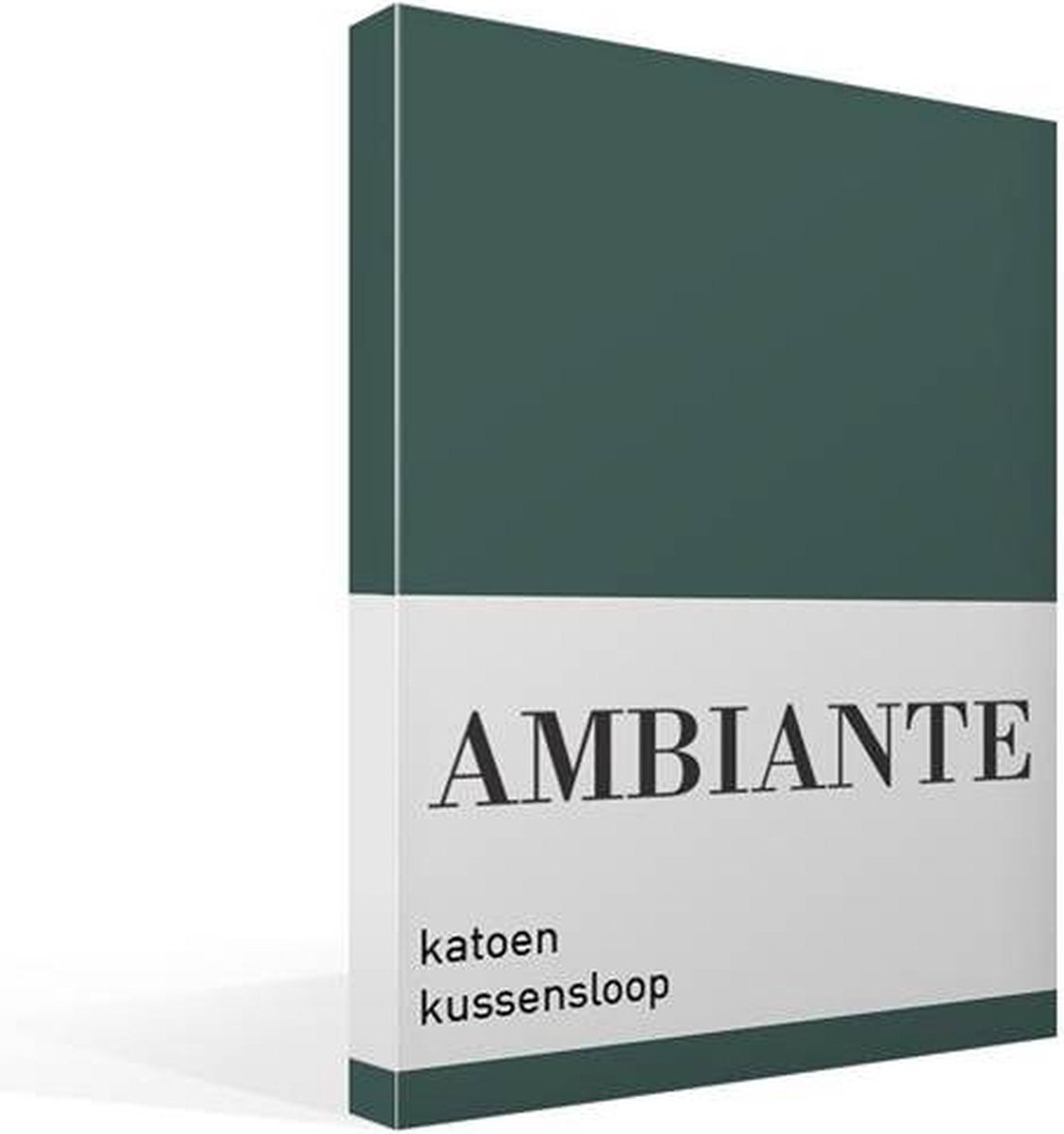 Ambiante Kussensloop - 60x70 cm - Dark Green