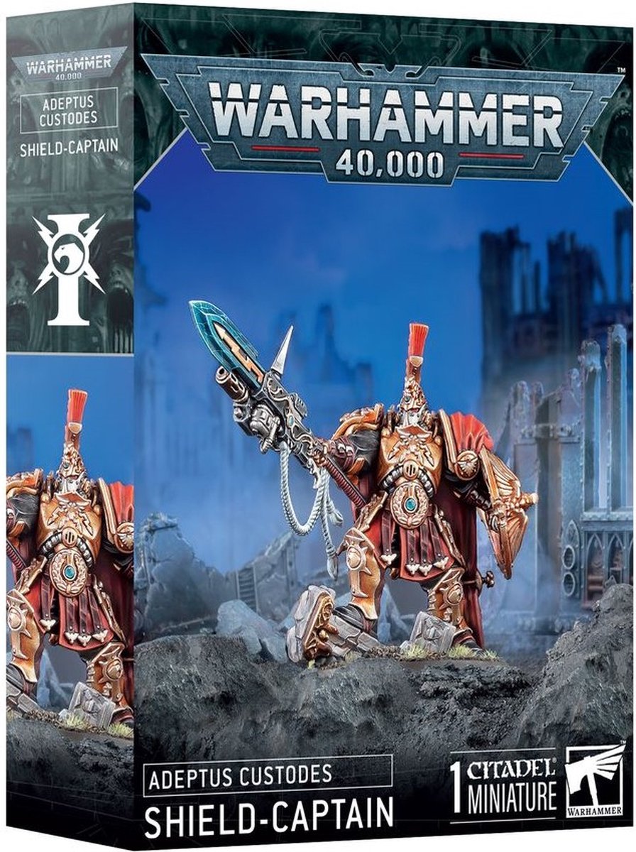Warhammer 40K - Adeptus Custodes - Shield Captain (01-21)